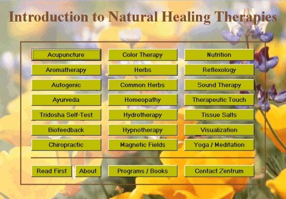 Natural Healing Application